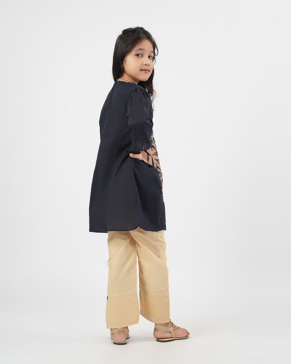 Girl's Embroidered Shalwar Kameez