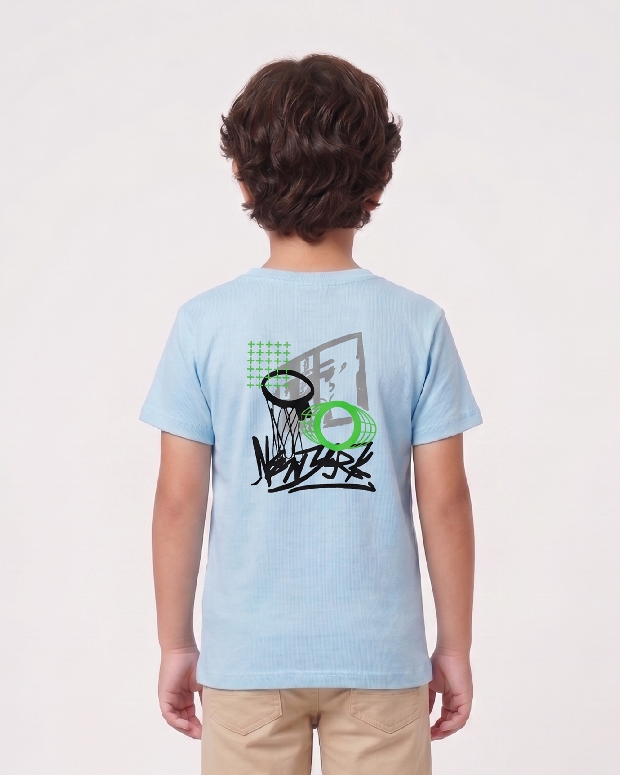 Valuables Boys' Half Sleeves T-Shirt