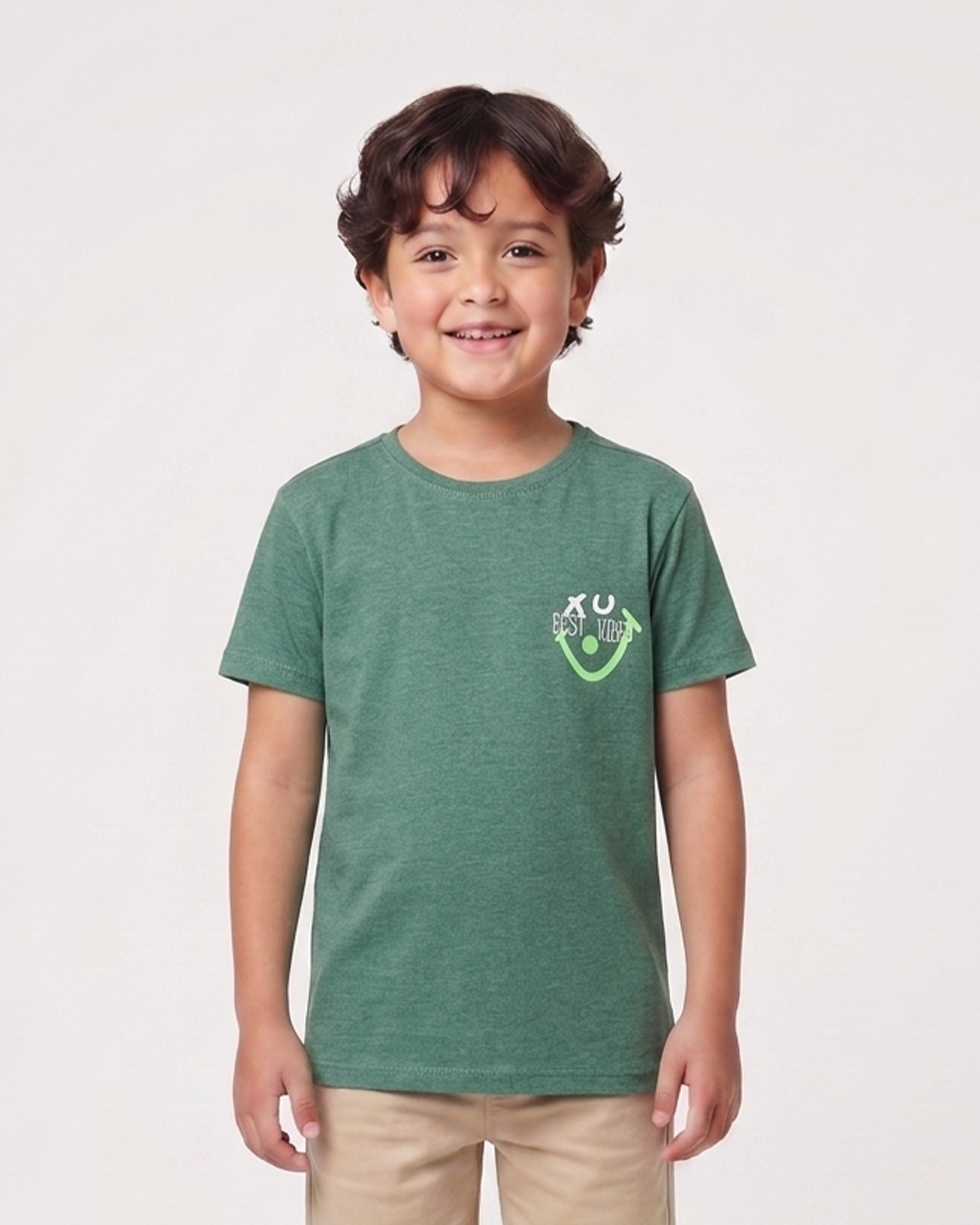 Valuables Boys' Half Sleeves T-Shirt