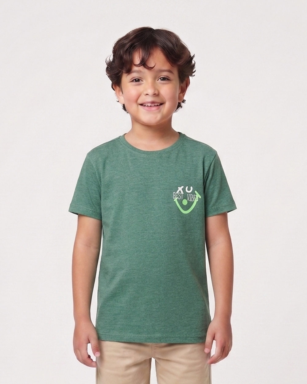 Valuables Boys' Half Sleeves T-Shirt