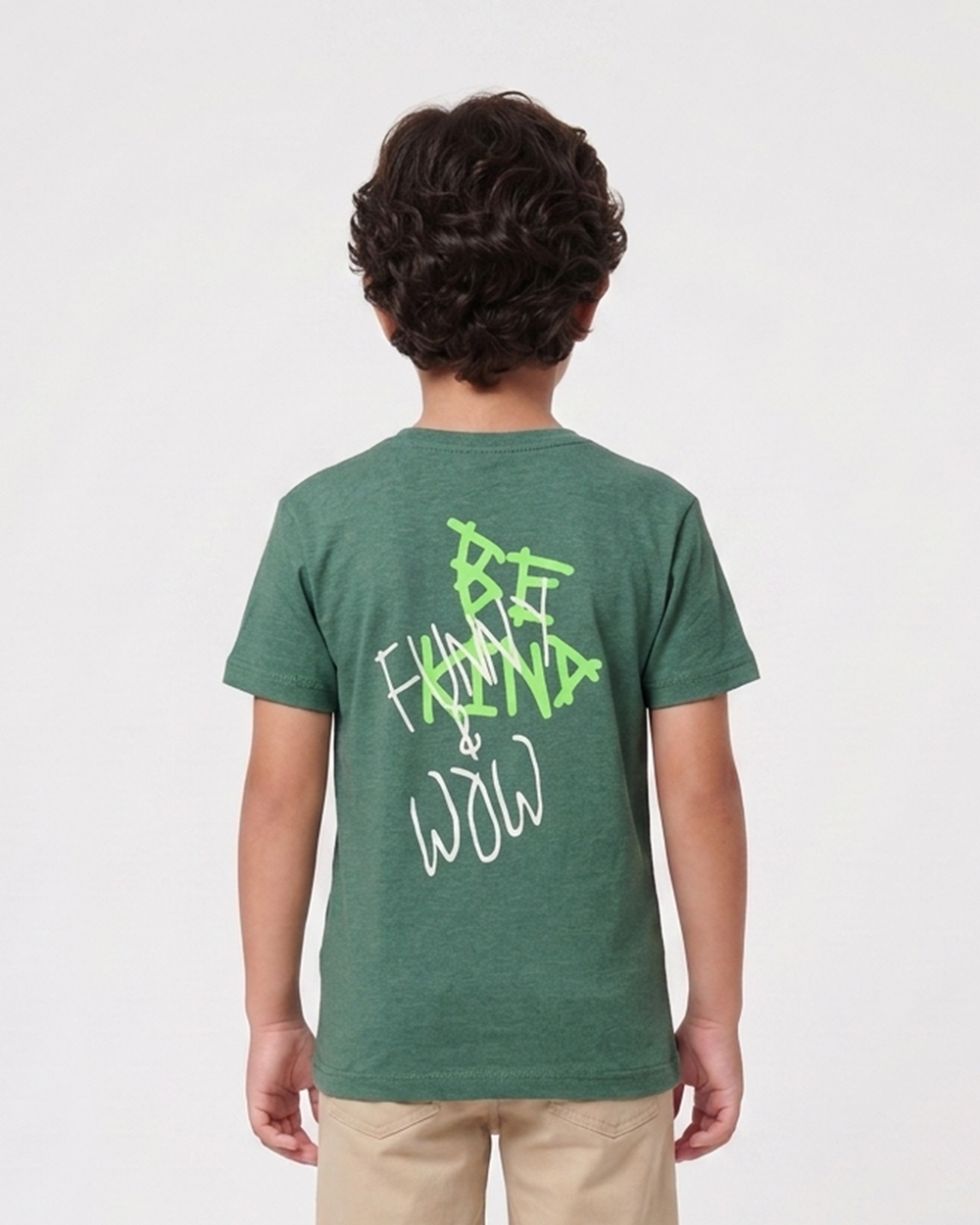 Valuables Boys' Half Sleeves T-Shirt