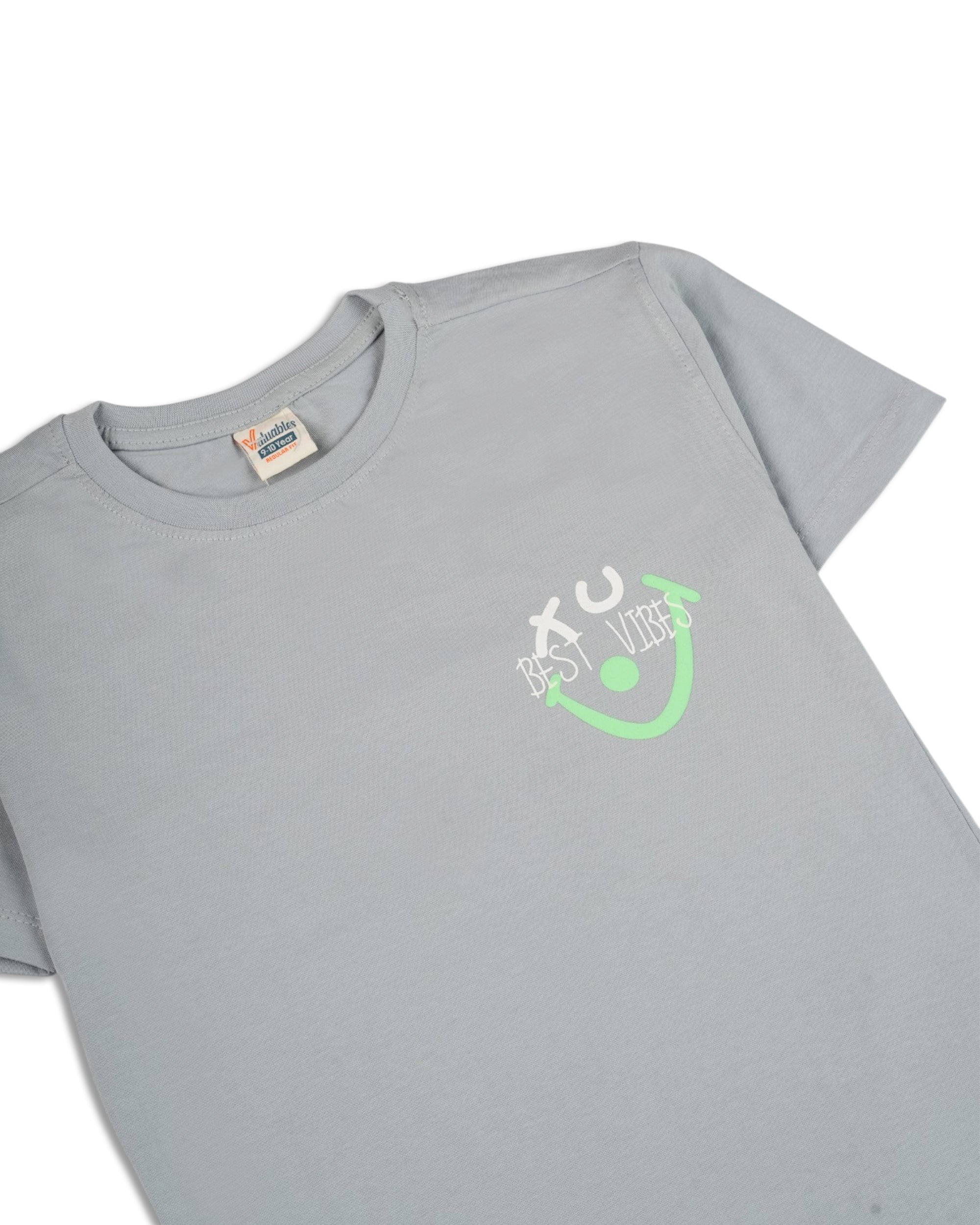 Valuables Boys' Half Sleeves T-Shirt