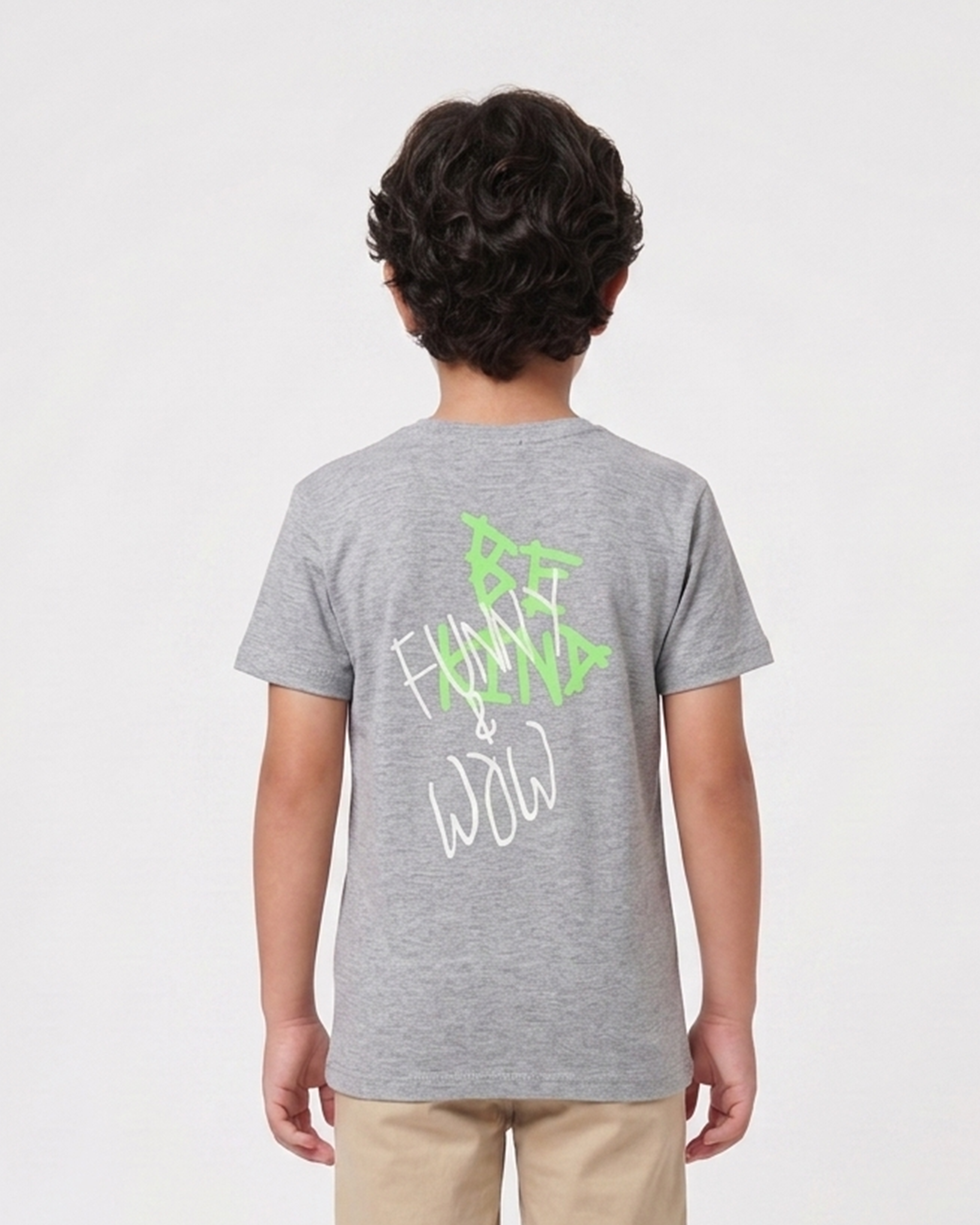 Valuables Boys' Half Sleeves T-Shirt