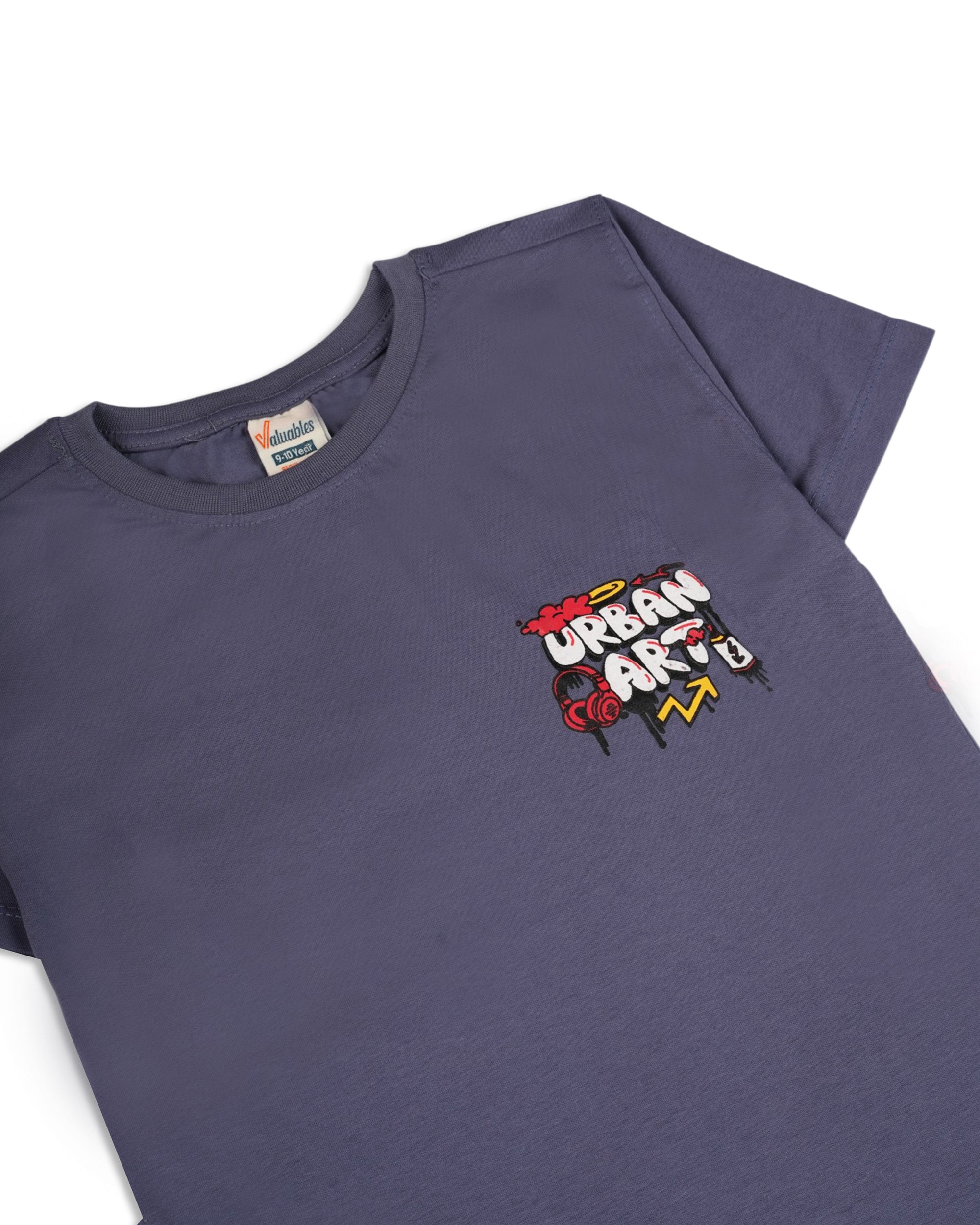 Valuables Boys' Half Sleeves T-Shirt