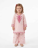 Eminent Girls' Essentials Embroidered 2Pc Suit