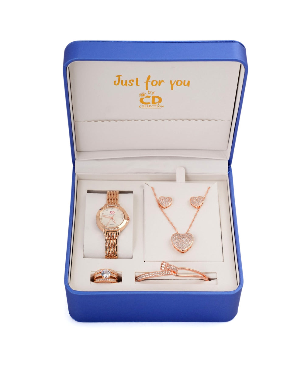 Women's Watch & Jewellery Gift Set