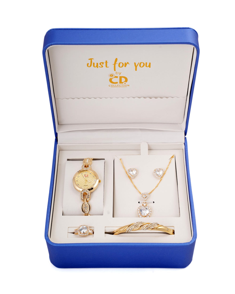 Women's Watch & Jewellery Gift Set