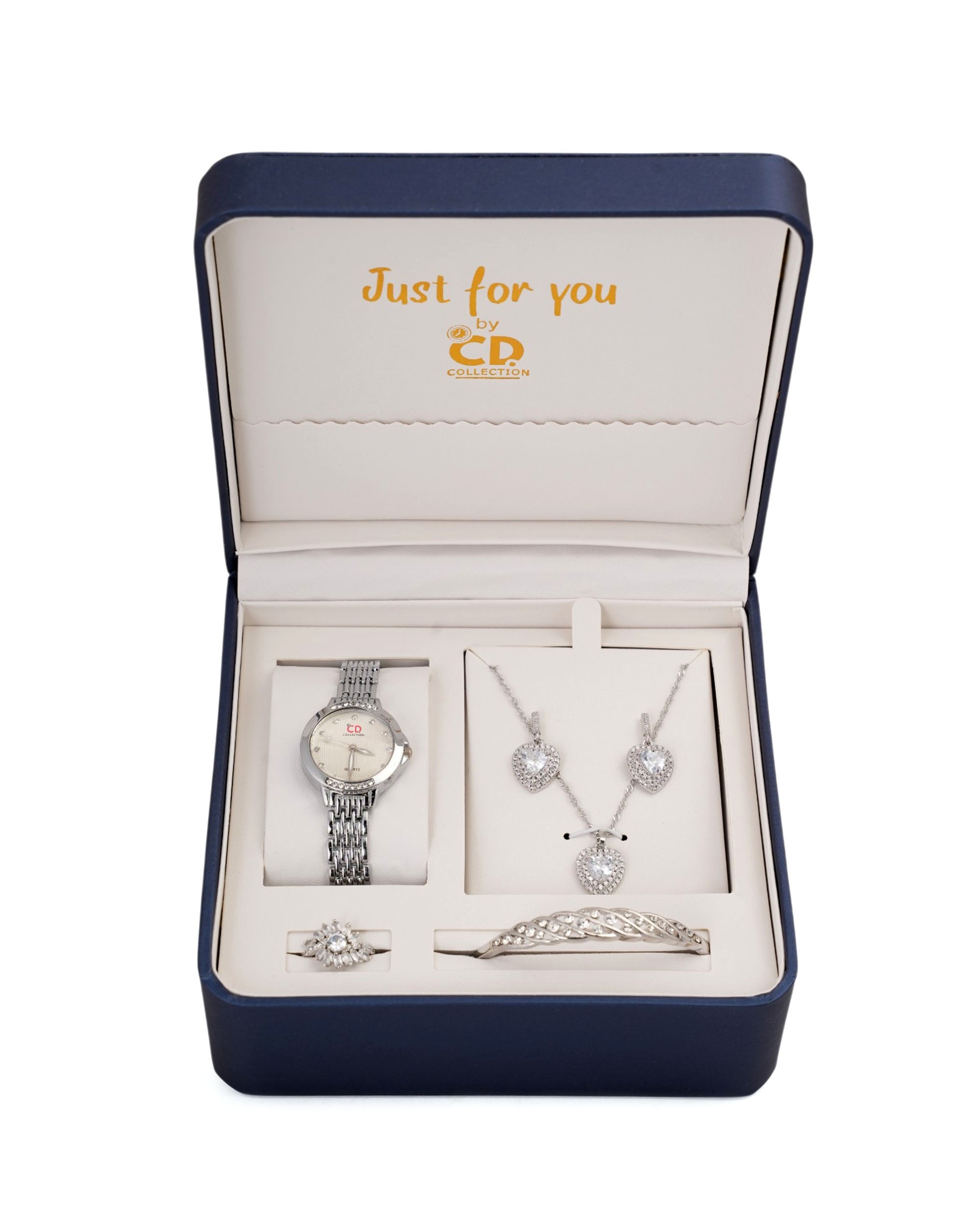 Women's Watch & Jewellery Gift Set