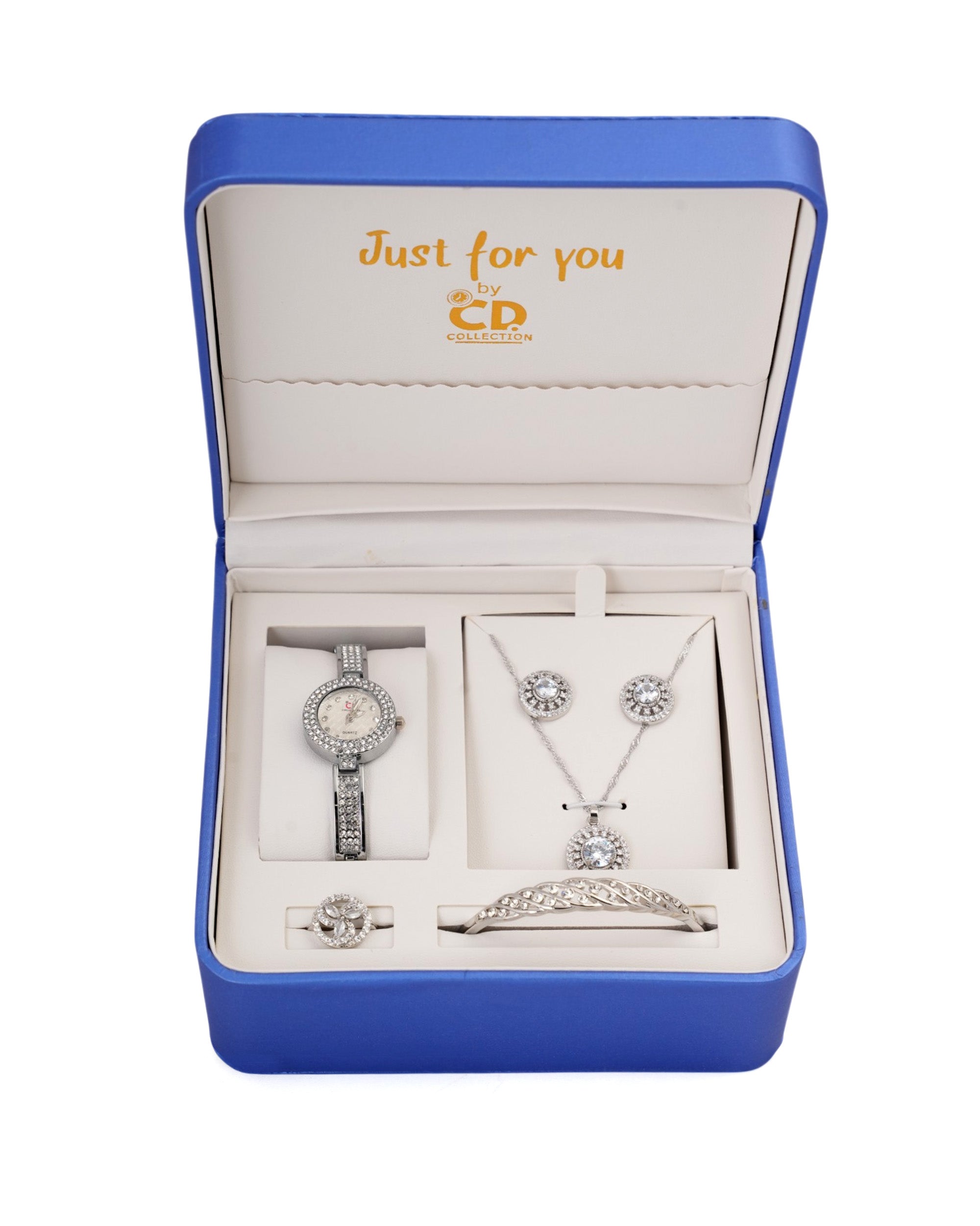 Women's Watch & Jewellery Gift Set