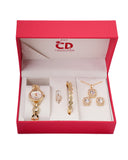 Women's Watch & Jewellery Gift Set