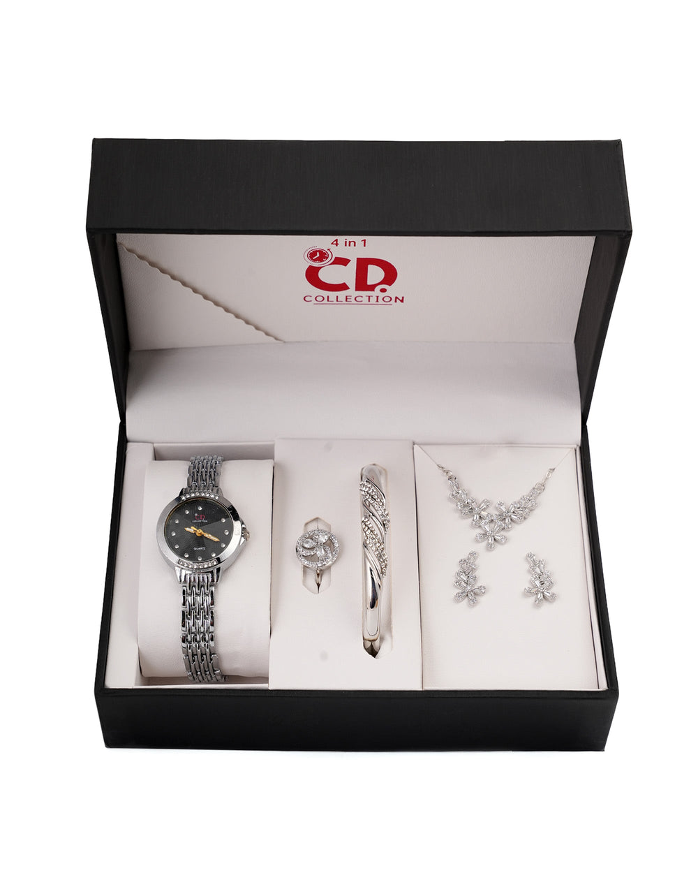 Women's Watch & Jewellery Gift Set