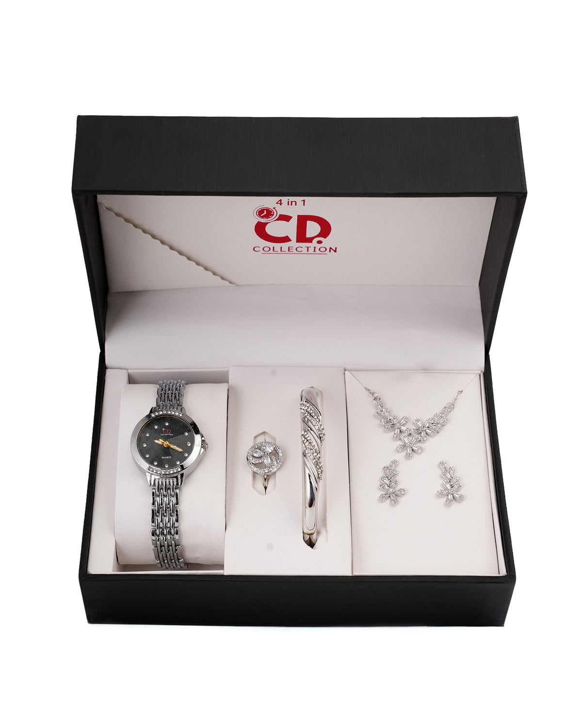 Women's Watch & Jewellery Gift Set