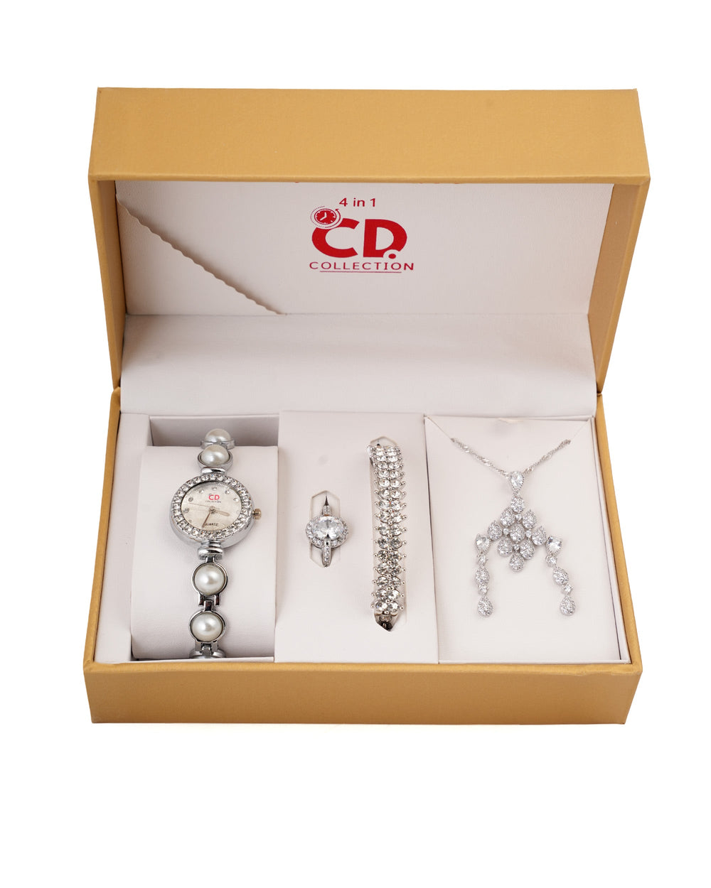 Women's Watch & Jewellery Gift Set