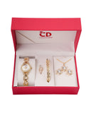 Women's Watch & Jewellery Gift Set