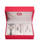 Women's Watch & Jewellery Gift Set