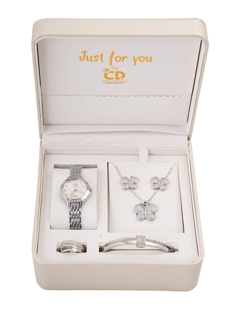 Women's Watch & Jewellery Gift Set