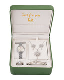 Women's Watch & Jewellery Gift Set