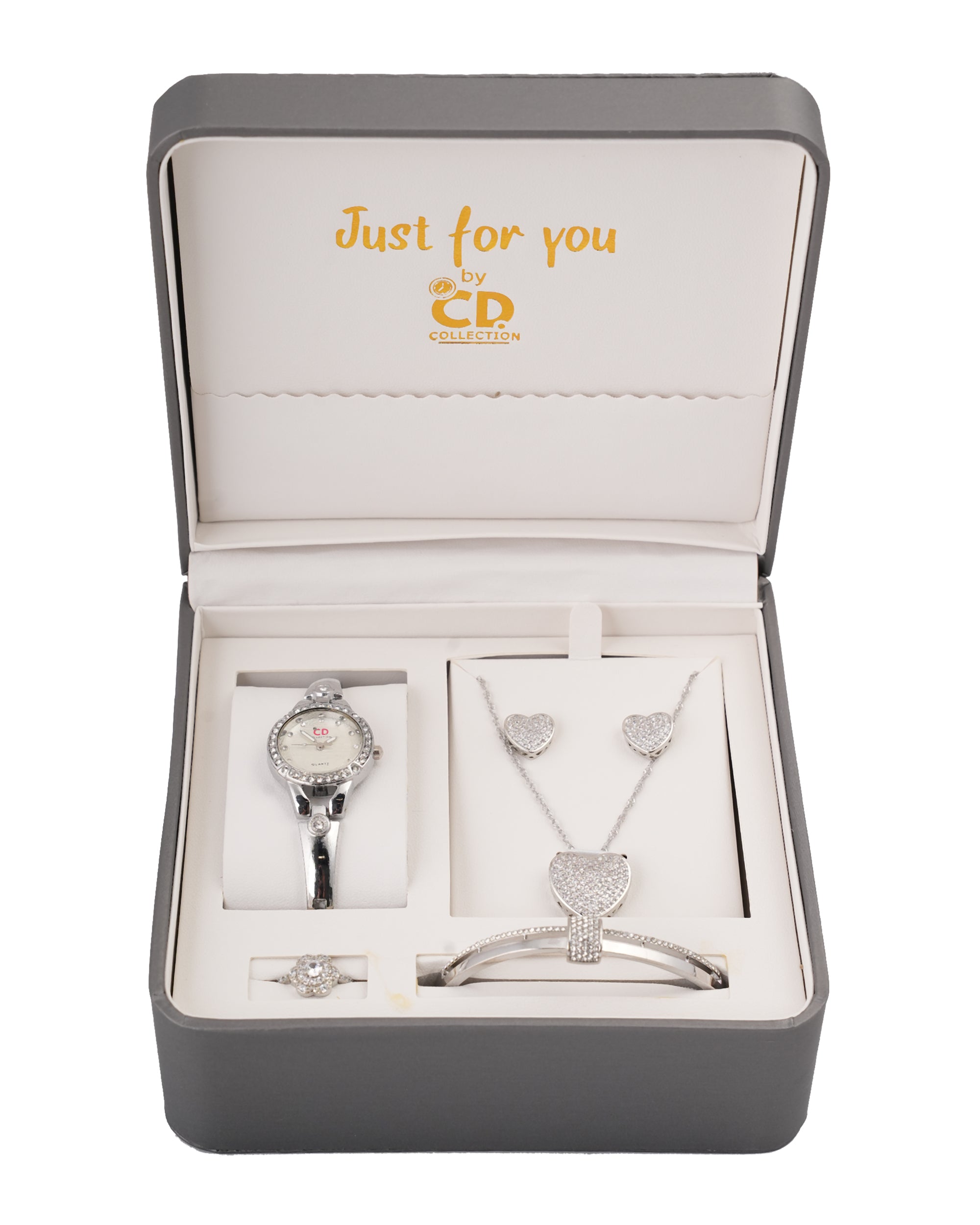 Women's Watch & Jewellery Gift Set