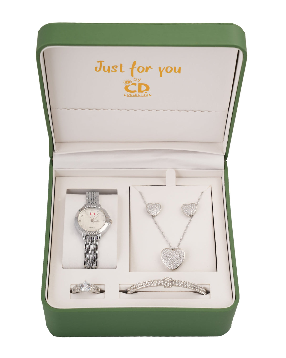 Women's Watch & Jewellery Gift Set
