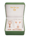 Women's Watch & Jewellery Gift Set