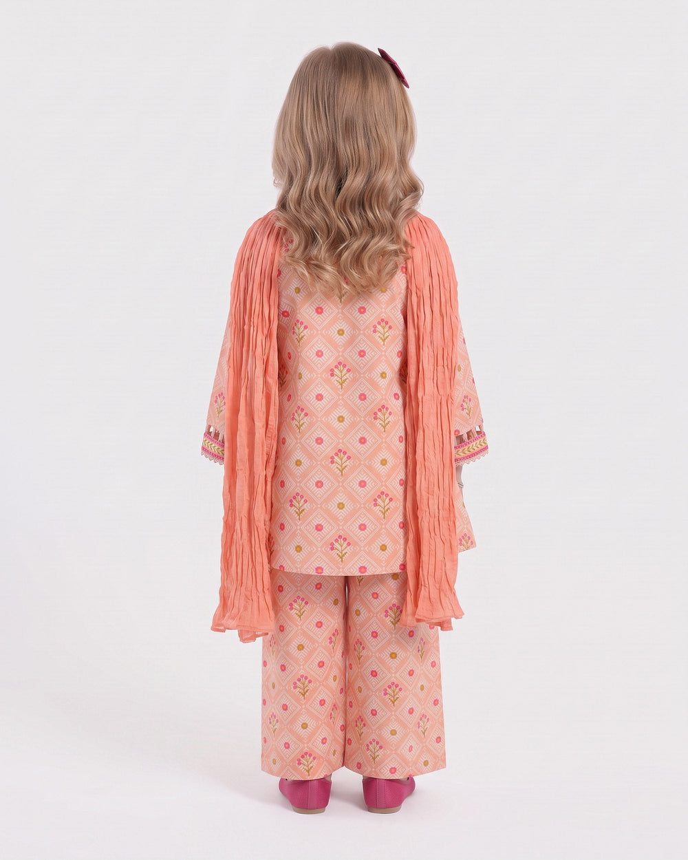 Eminent Girls' Essential Printed 3 Pc Suit