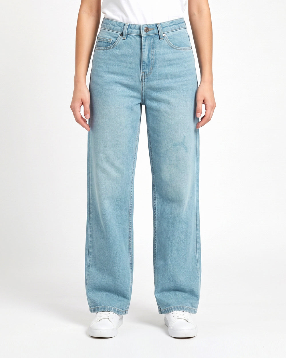 Valuables Women's Straight Fit Denim Pant