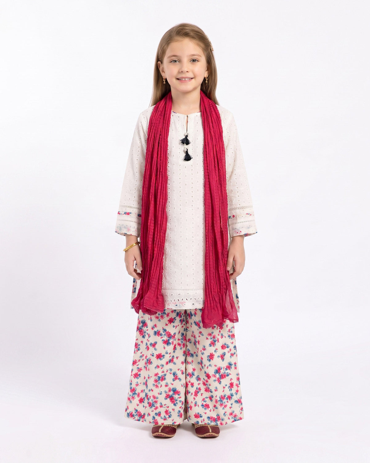 Eminent Girls' Essential Plain 3 Pc Suit