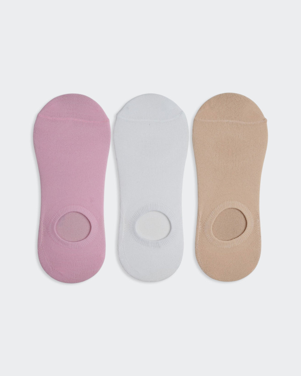 Eminent Women's Plain Sneaker Socks (Pack of 3)
