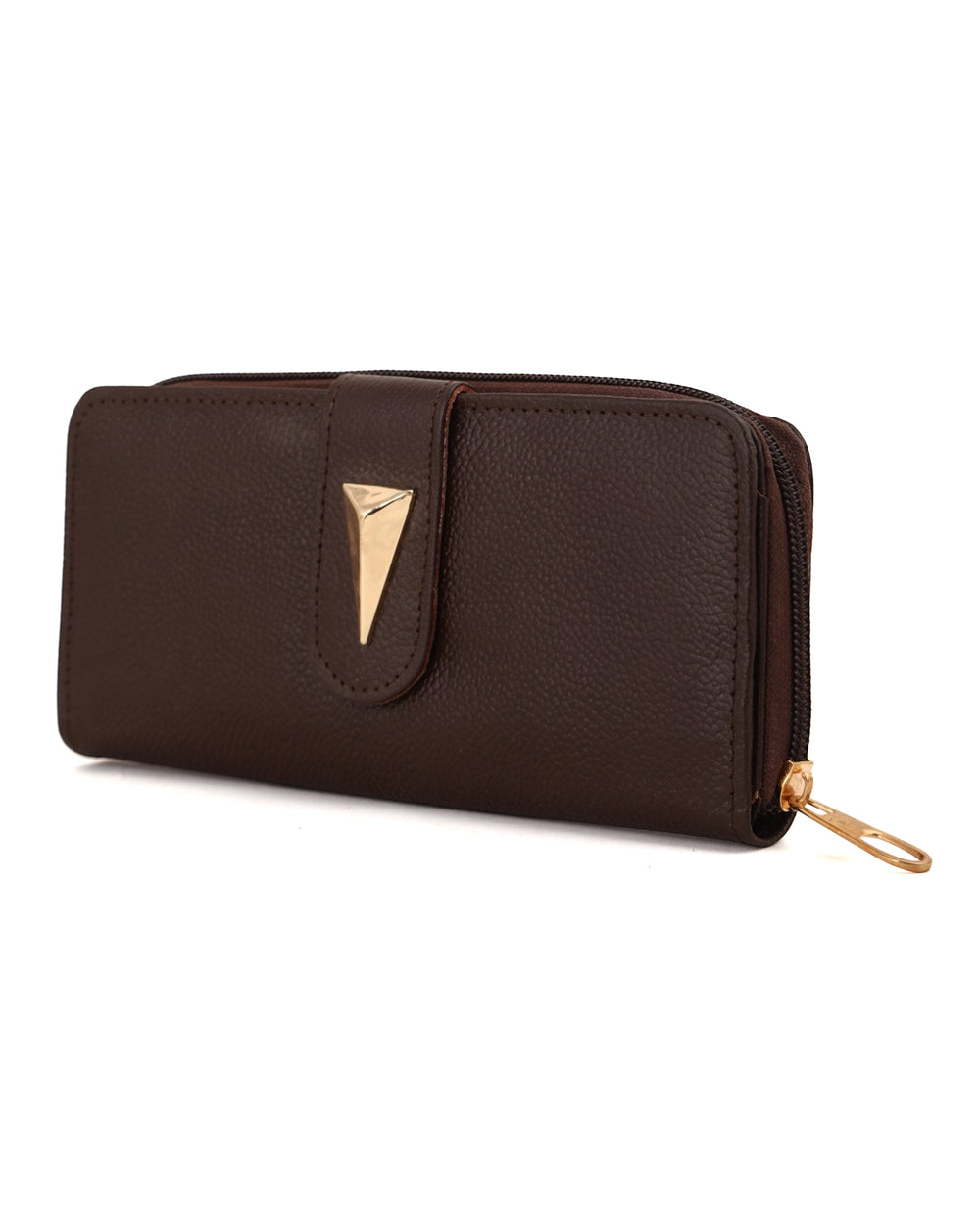 Women's Leather Zipper Wallet