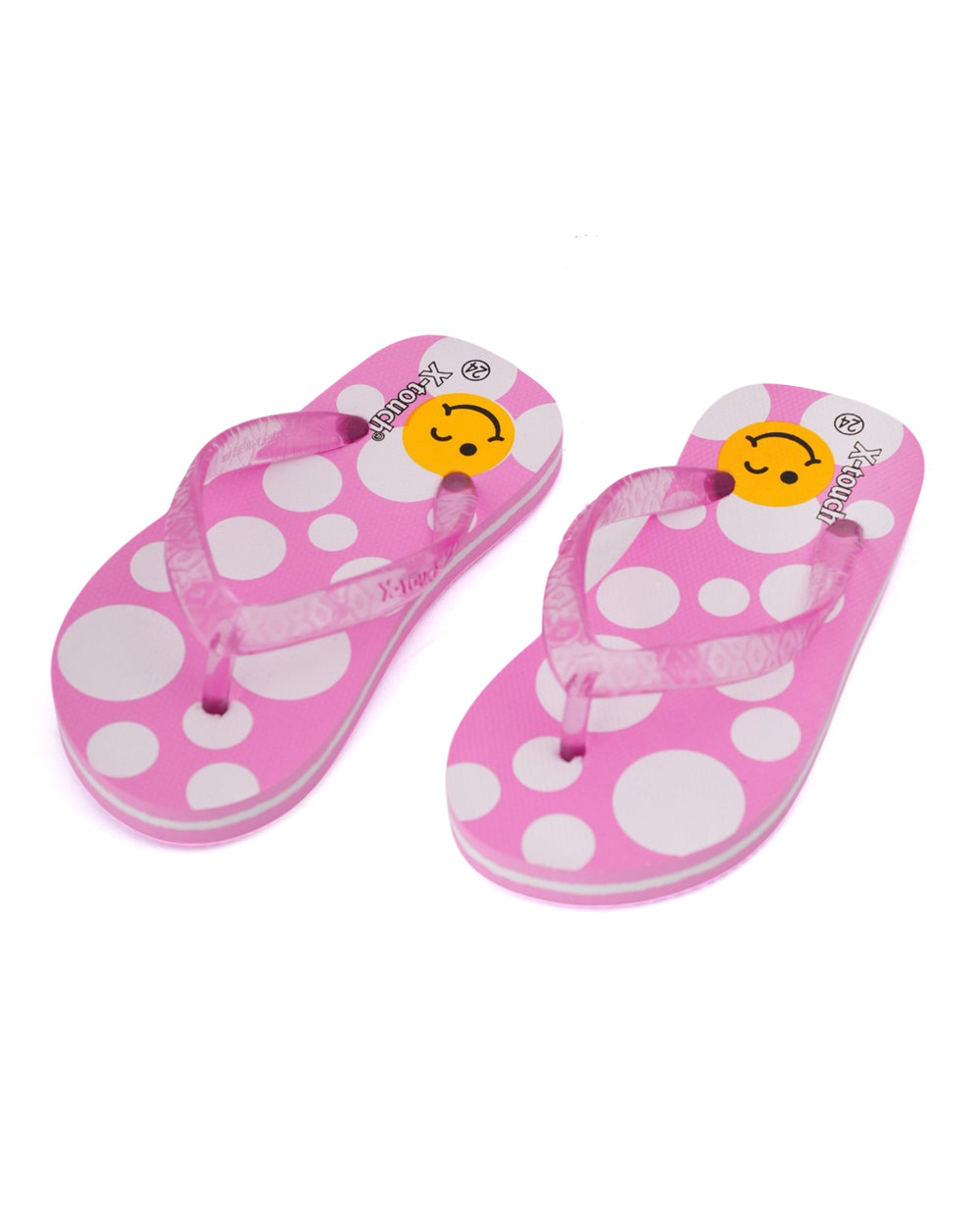 Girls' Polka Dot Flip Flops
