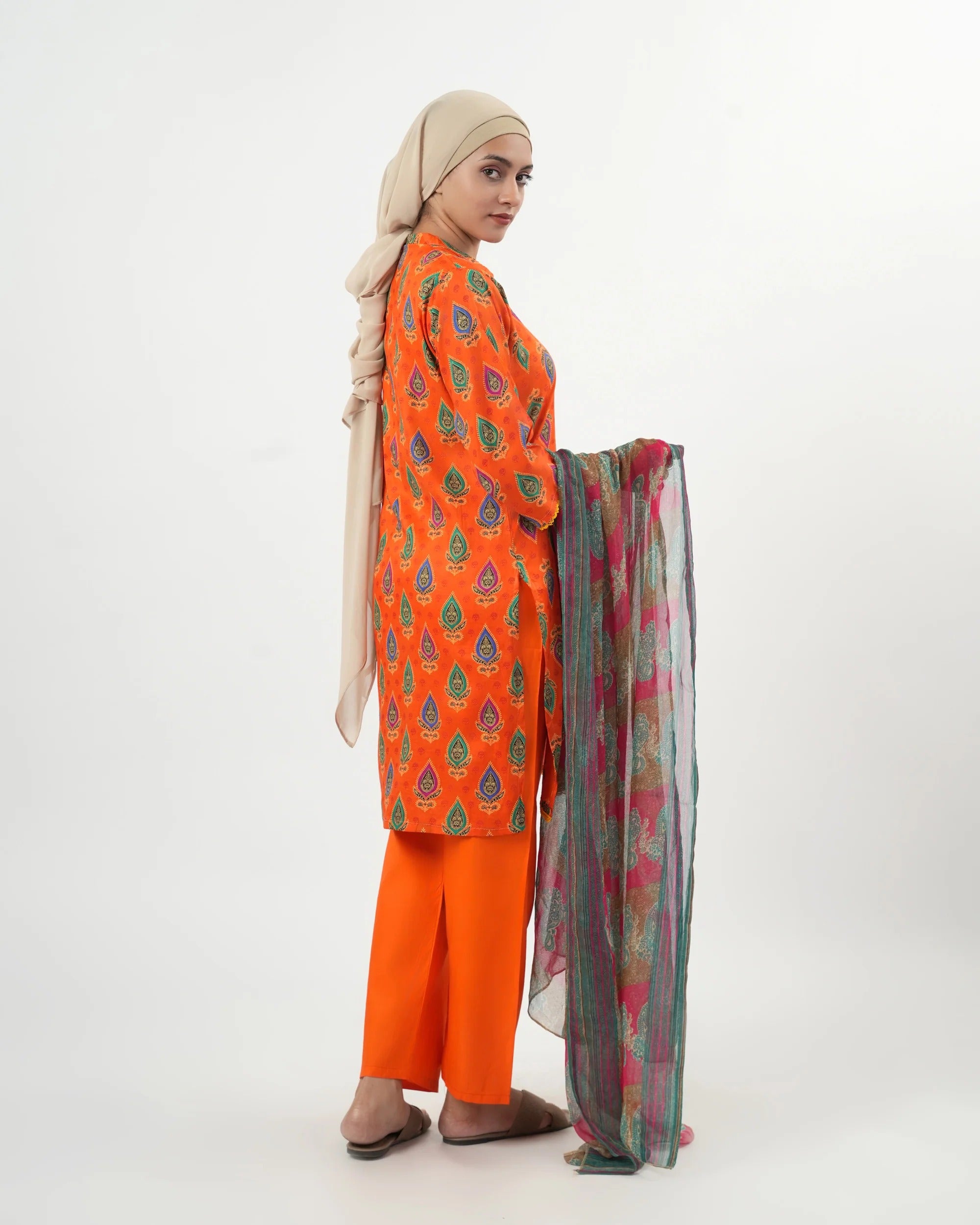 Women's Printed 3Pcs Suit