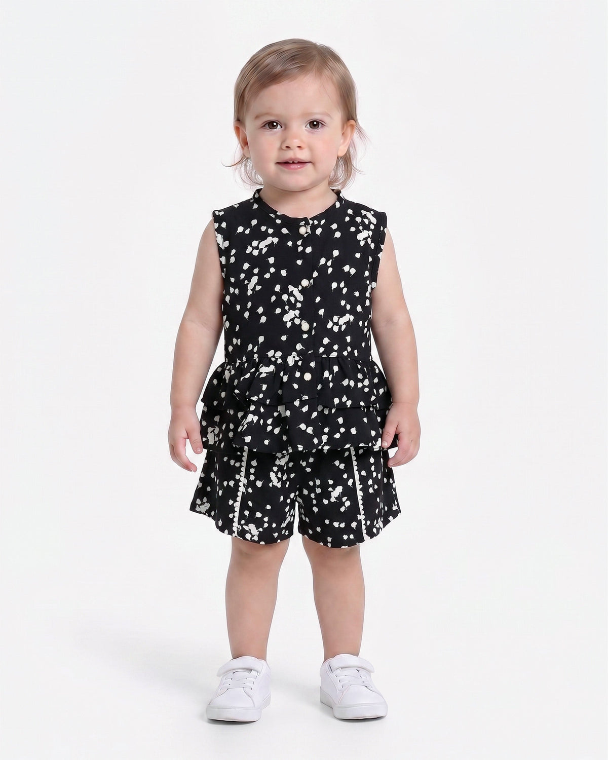 Valuables Girls Half Sleeve Suit