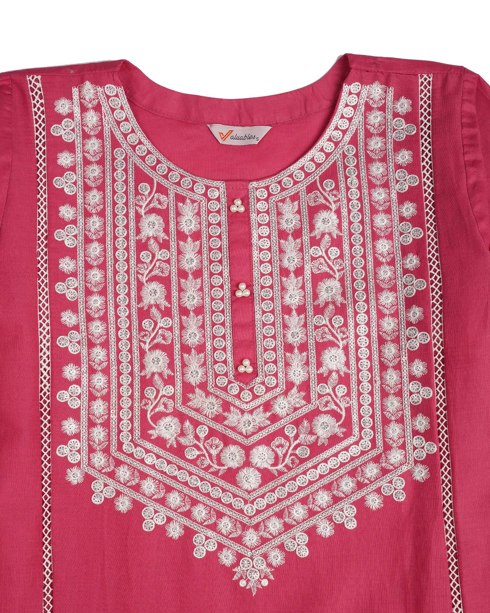 Valuables Women's Embroidered Kurti
