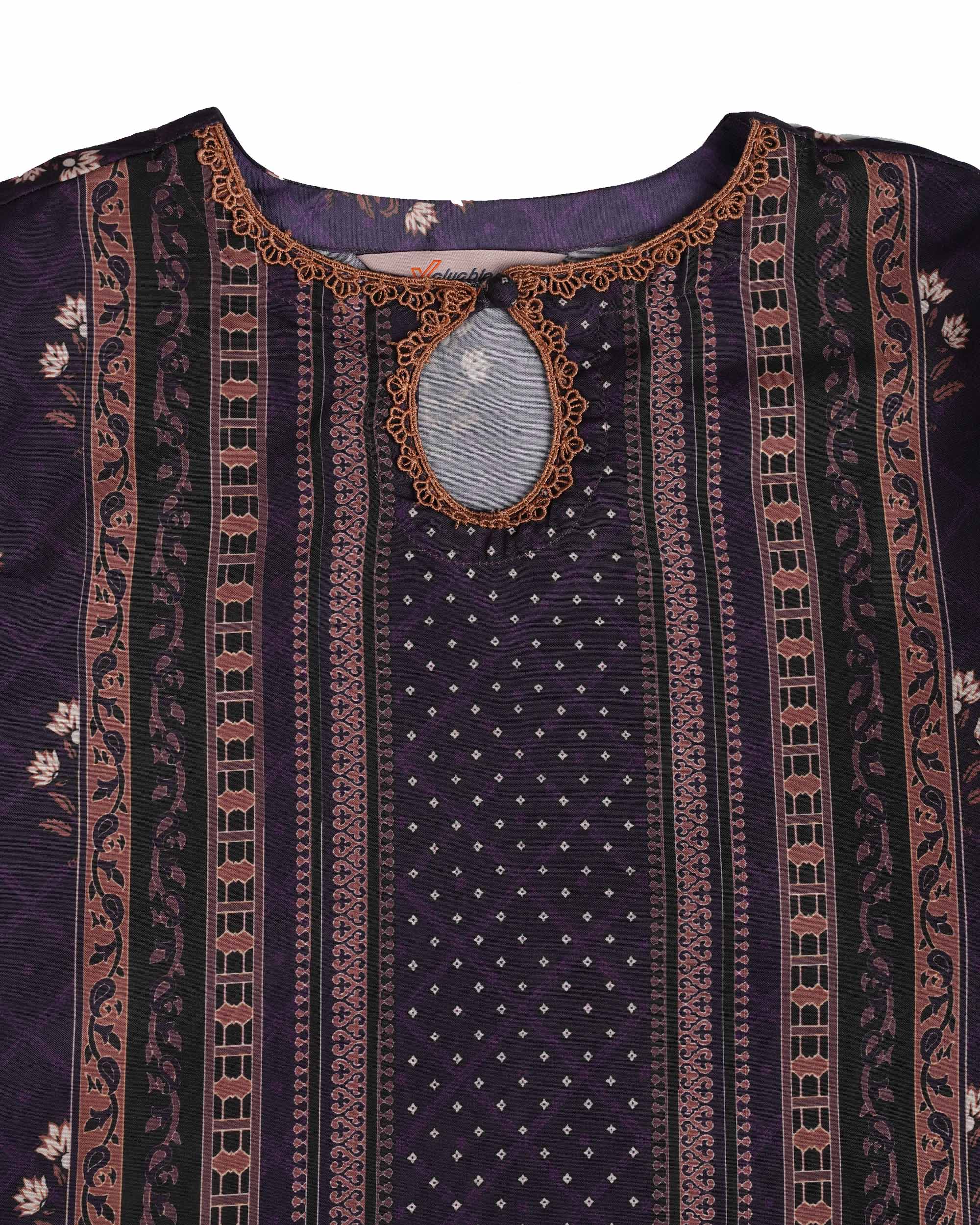 Valuables Women's Printed 3Pc Suit