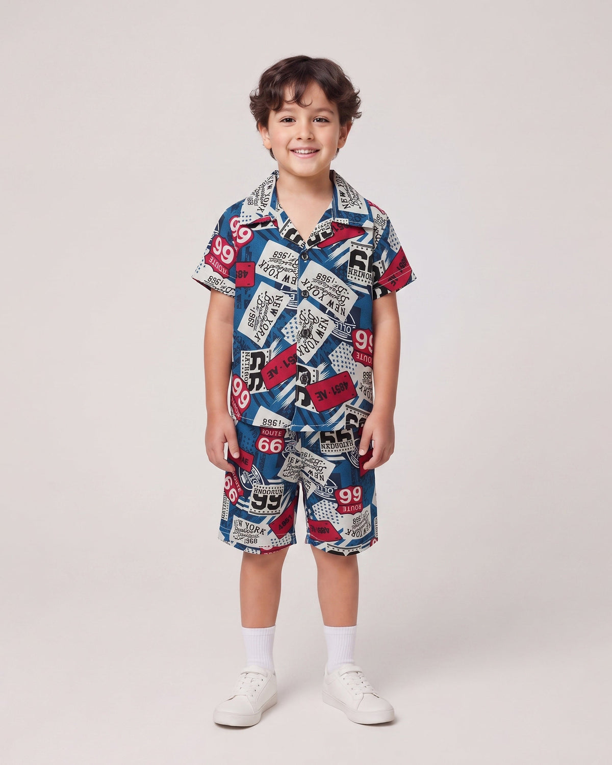 Boys Half Sleeves Suit | Mannats Collection