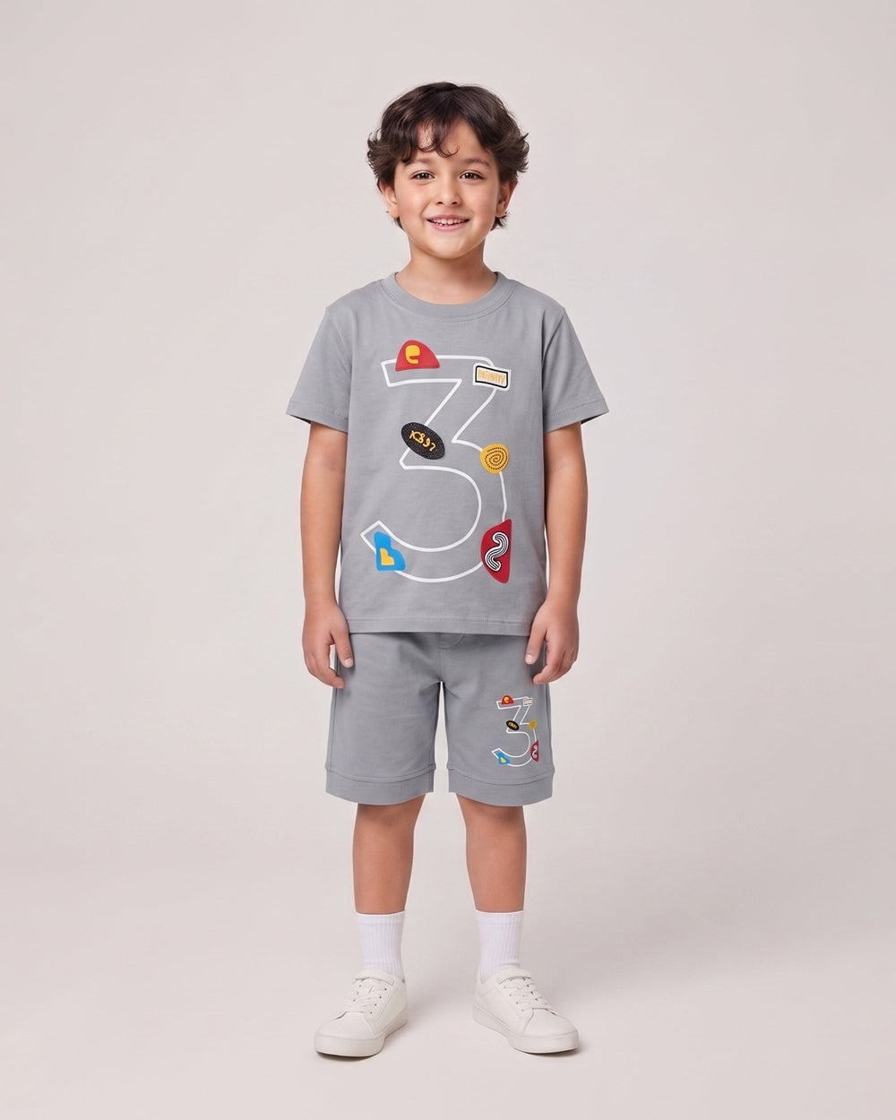 Valuables Boys' Half Sleeves Suit | Mannats Collection