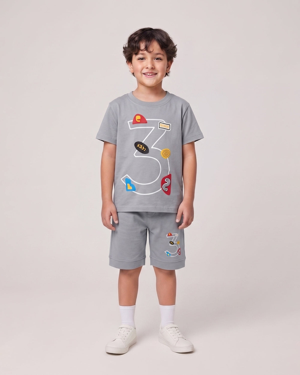 Valuables Boys' Half Sleeves Suit | Mannats Collection