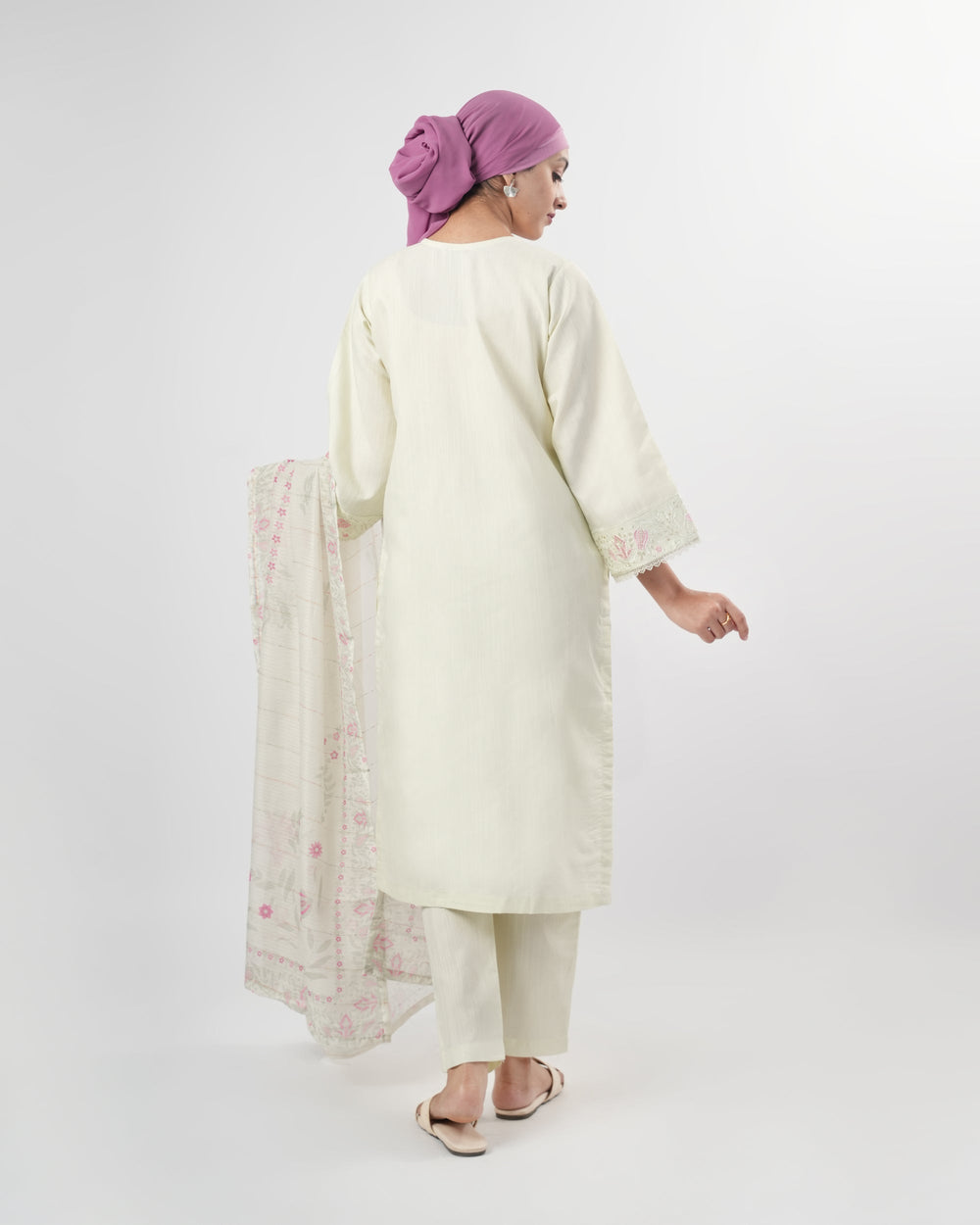 Valuables Women Embroidered 3Pcs Suit