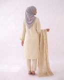 Valuables Women's Embroidered 3Pc Suit