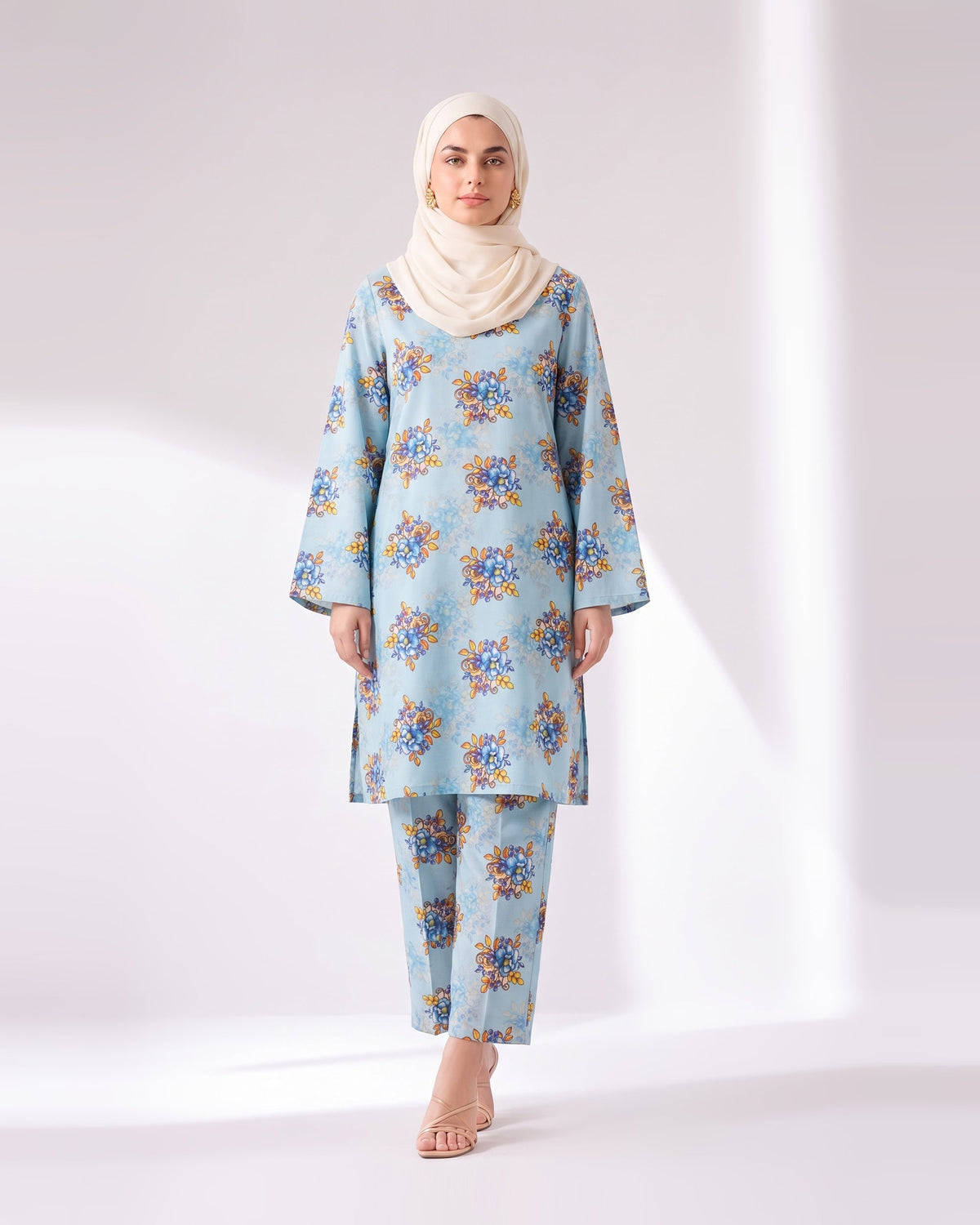 Valuables Women's Printed Unstitched 2 PC Suit