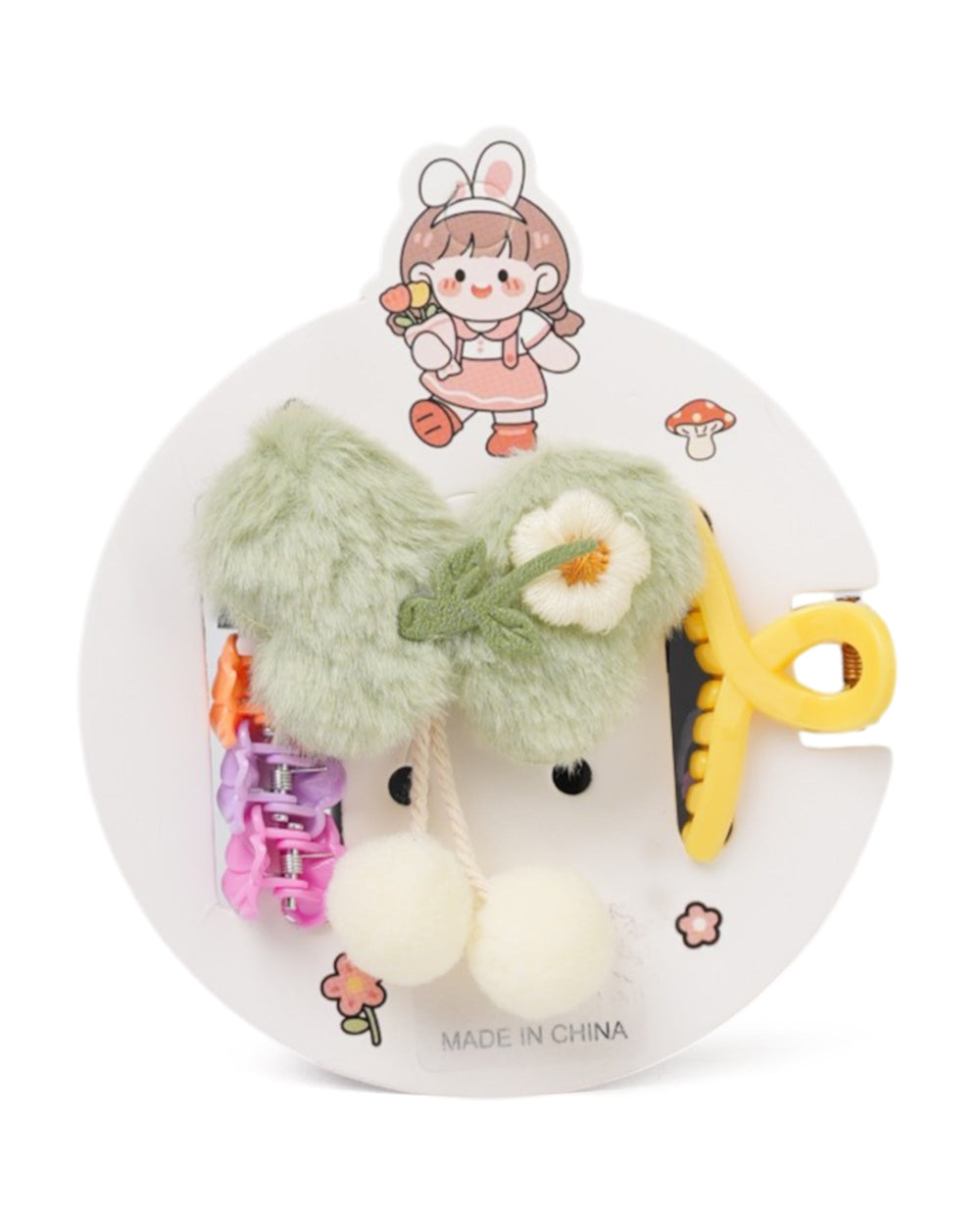 Catcher Card + Hair Pin | Mannats Collection
