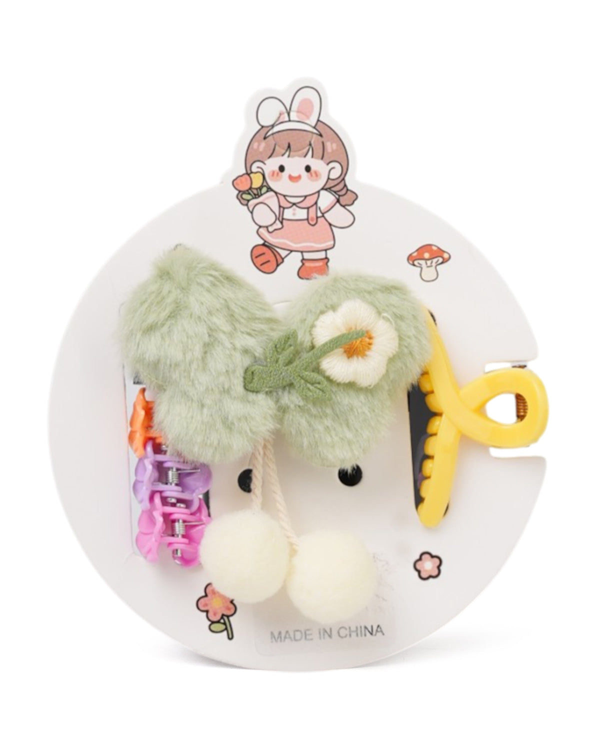 Catcher Card + Hair Pin | Mannats Collection