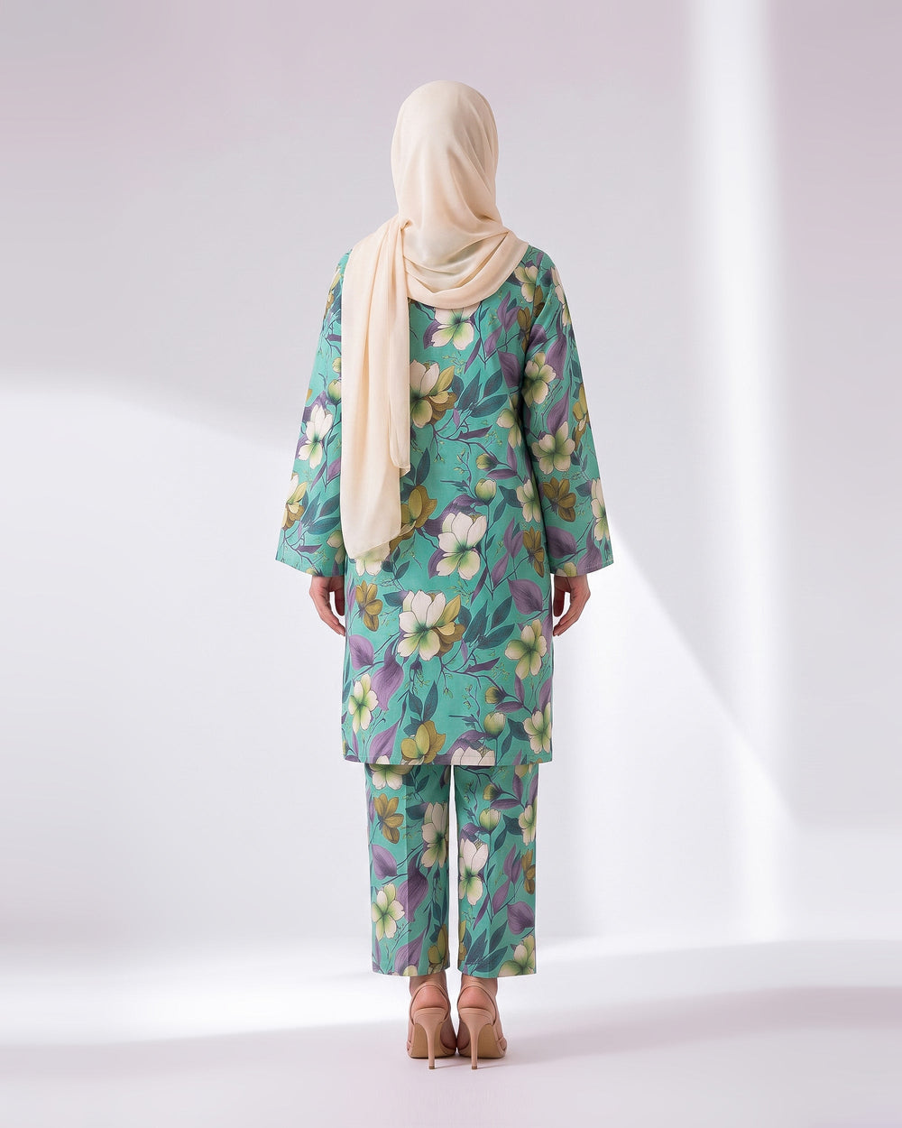 Valuables Women's Printed Unstitched 2 PC Suit