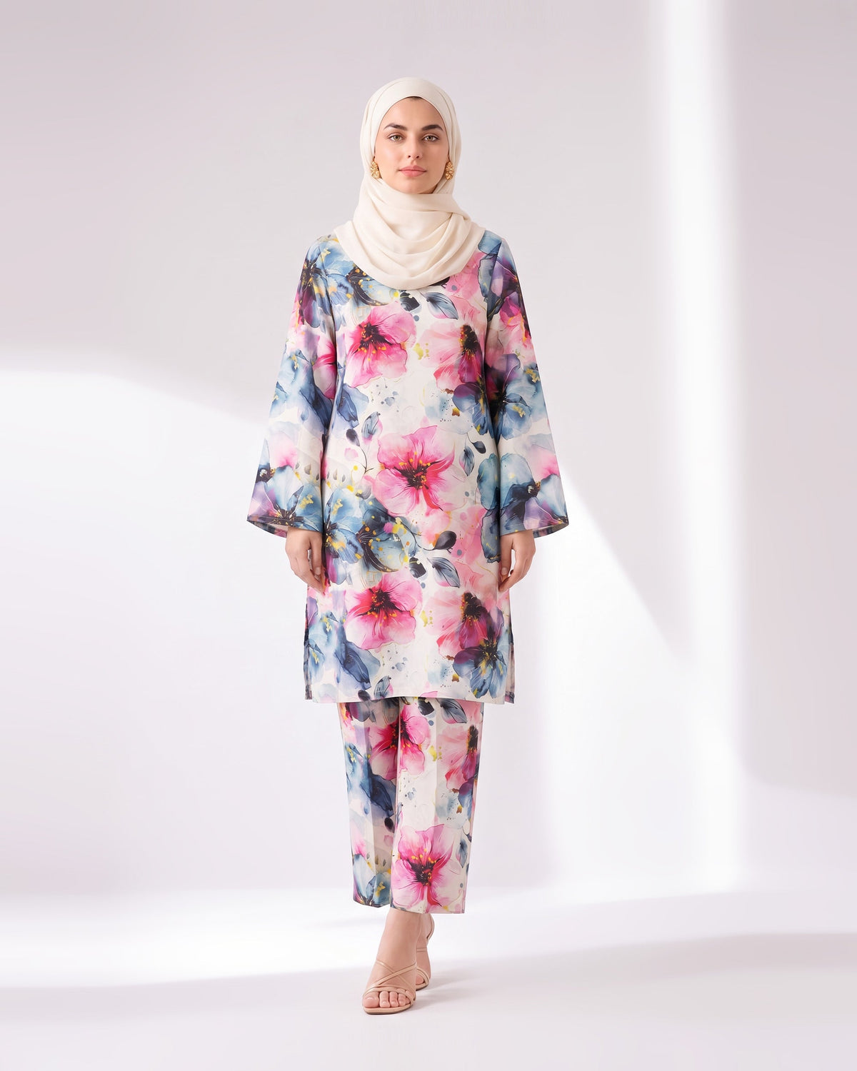 Valuables Women's Printed Unstitched 2 PC Suit