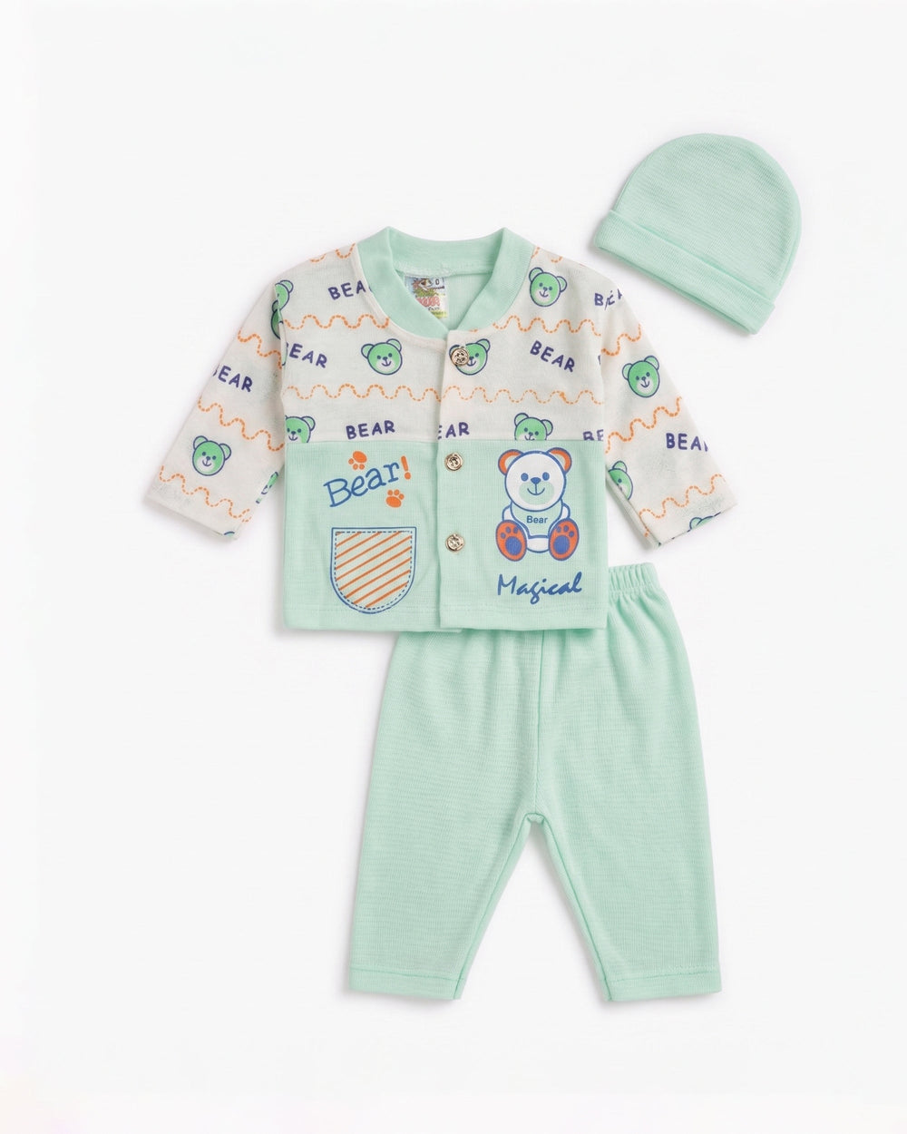 Newborn Boys Full Sleeves Suit