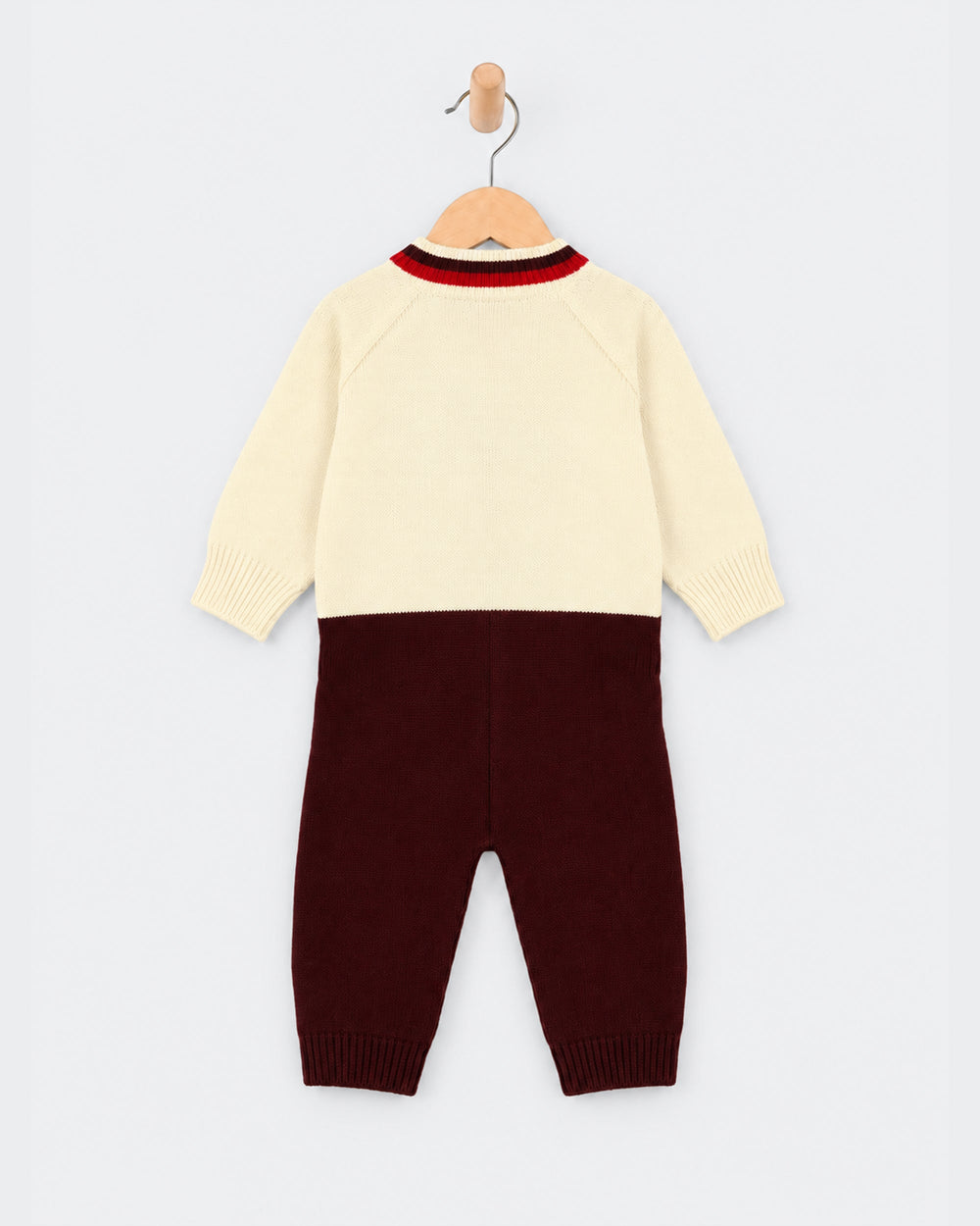 Eminent Newborn Boys Colour Block Knit Romper