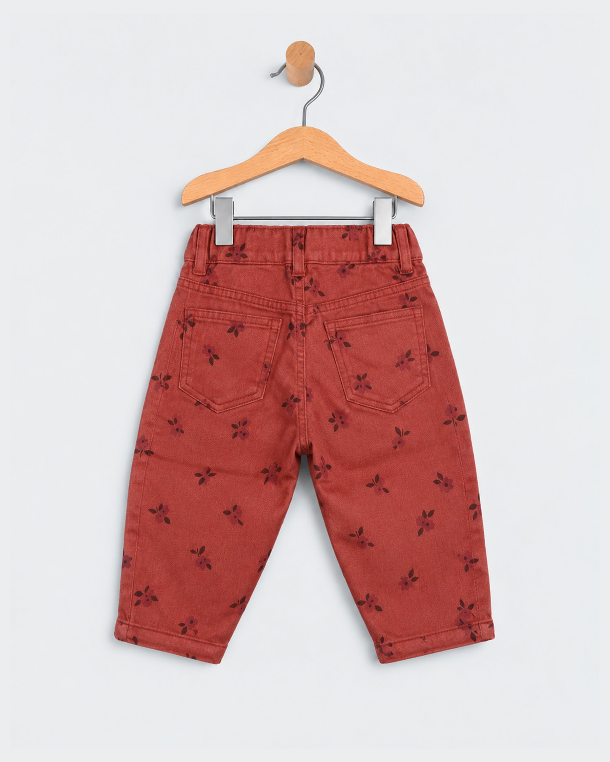 Eminent Newborn Girls Cotton Floral Print Pants