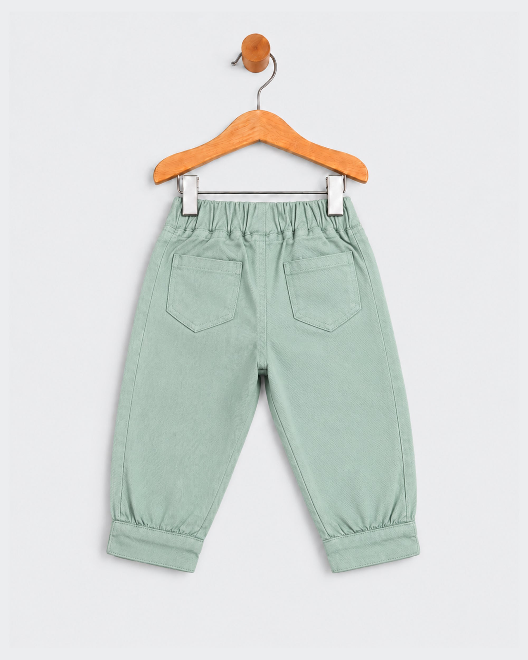 Eminent Newborn Girls Cotton Twill Bow Pants