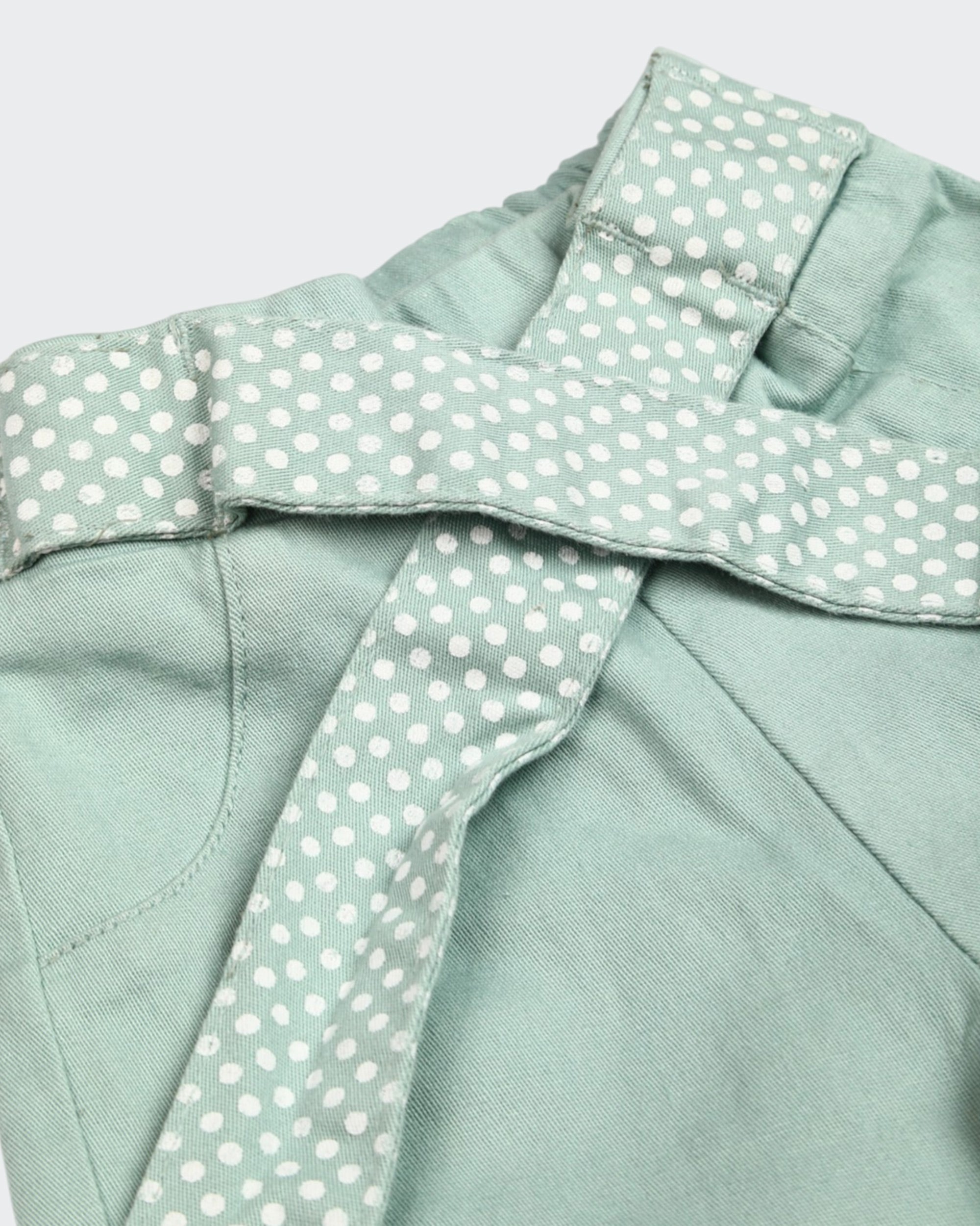 Eminent Newborn Girls Cotton Twill Bow Pants