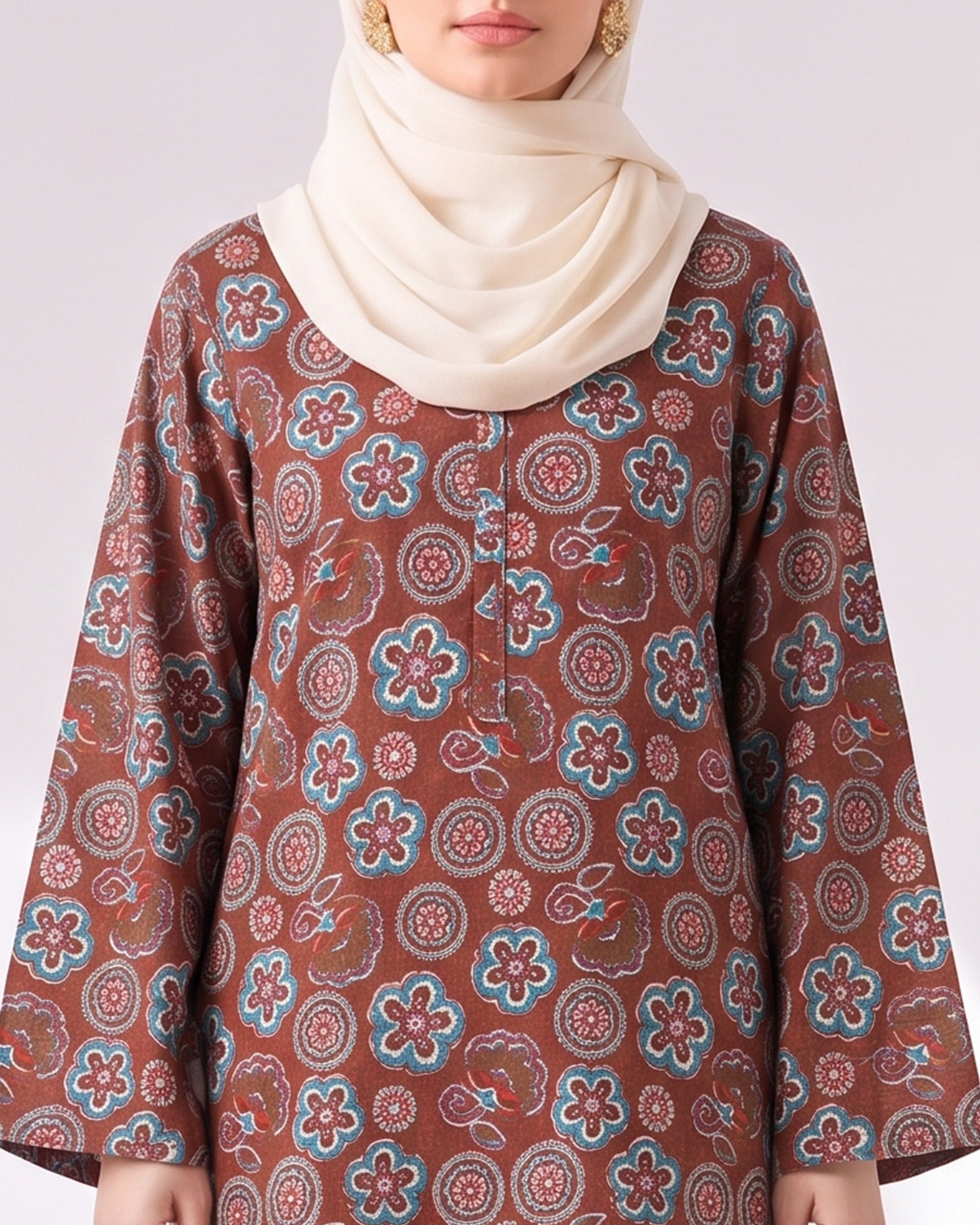 Women's Unstitched Printed 2 Pc Suit